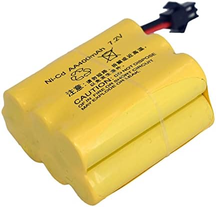 7.2V 400mAh NiCD Battery SM-2P Rev Male Plug for RC Model Buggy Car Truck Racing Speed Boat