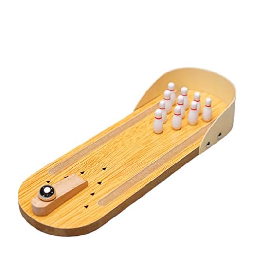 TOYANDONA Desktop Toys 1 Set Tabletop Bowling Toy Indoor Interactive Mini Bowling Game Toy Plaything Game Props for Adults Kids Kids Sports Toys