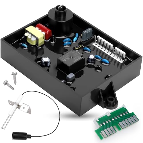 Image of LOCOPOW 91365 93305 RV Water Heater Control Circuit Board Part for Atwood Water Heaters GCH6A-10E GC6AA-10E WH-6GA WH-10GEA Replace 91226 93305, 93851, AT93851 With Igniter Spark & Sensor Electrode