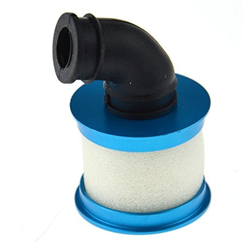 Pxyelec RC 1:10 Aluminum Air Filter for 1:10 Off-Road for HSP Car Buggy Truck Blue