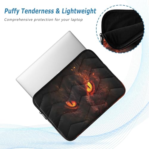 Funda para portátil Cat Fire Eyes de 13-14 pulgadas miniatura 5
