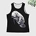 Manatee Men's Sleeveless T-Shirt Casual Tank Top Gym Muscle Workout Tee XL