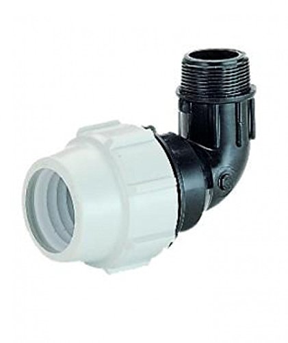 PLASSON 7850 25mm x 1" Threaded Male Elbow - Image 2