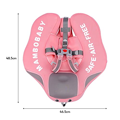 Não inflável bebê flutur infantil deit raia de natação para bebês de 3 a 24 meses POPQ