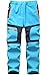 FAIRYRAIN Kinder Jungen Mädchen Winter Warm Softshellhose Regenhose Gefütterte Outdoorhose Wasserabweisend Winddicht Skihose Wanderhose Sporthose L