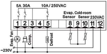 Thermostat Electronic Refrigerator Freezer Temperature Controller