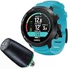 SUUNTO D5 Dive Computer, Aqua Blue | Combo with USB & Pod