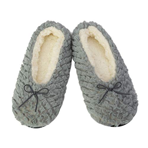 Phoeron Slipper Socks for Women Warm Cozy Slippers Multiple Styles (9-11, 1/Grey)