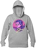 bate de beisbol stranger things Casual-fit hoodie Finest Prints Steve Stranger Things Cool Portrait with Baseball Bat Sudadera con Capucha para Mujer Large