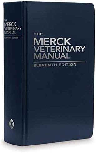 Wiley Publishing Merck Veterinary Manual 11th Edition Dog Animal Medicine Vet Resource Guide Book