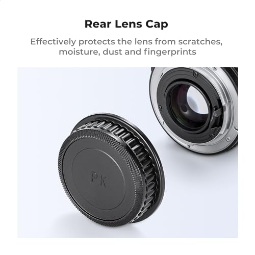 K&F Concept CASKU.2228 Rear Lens Cap & Body Cap Cover & Hot Shoe Cover Kit For Pentax K Mount Camera Lens K3 K3 Ii K70 Ks1 Ks2 K500 K50 thumb #2