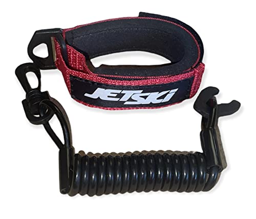 JLP Intended for JetSki ATV Jet Ski JS440 JS550 550SX X2 650SX 750SX SXR PRO Floating Wristband with Lanyard and Upgrade With Swivel Clip Red-Black
