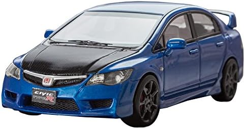 Amazon Mark43 1 43 ホンダ シビック タイプr Fd2 カーボンボンネットカスタム カラーバージョン ビビッドブルー パール 完成品 ミニカー ダイキャストカー ホビー