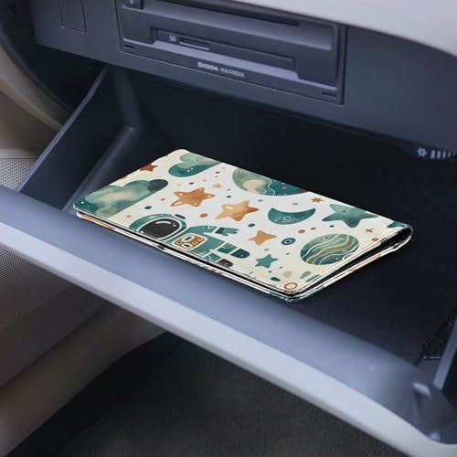 Organizador para carro de cuero slim miniatura 7