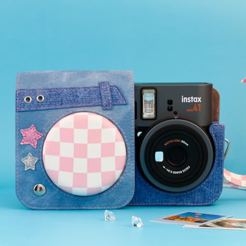 Bolso de Cámara Denim Sweetheart Compatible Fujifilm Mini 41 miniatura 6