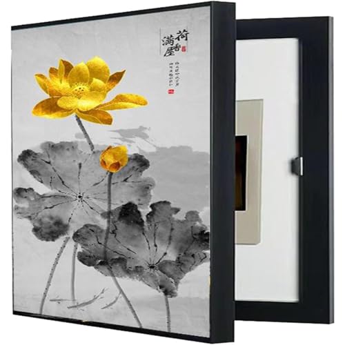 Decorative Electric Meter Cover Painting, Hanging Distribution Box Art, Artistic Electrical Panel Concealment, Wall-Mounted Camouflage Solution for Interiors