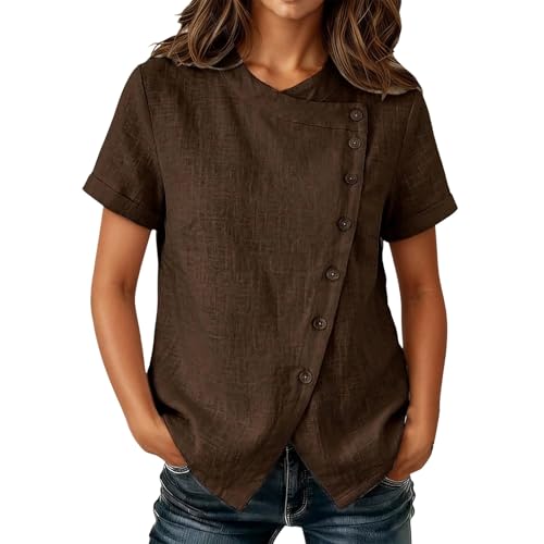 Chemise en lin manches courtes pour vos journées d'été décontractées
