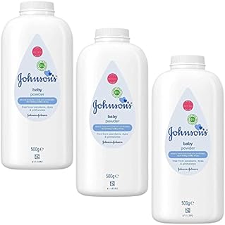 Johnson's Unisex-Baby powder 3 pack (1500g)