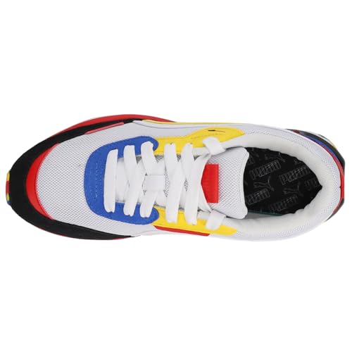 PUMA Kids Boys City Rider Splash Lace Up Sneakers Shoes Casual - White4