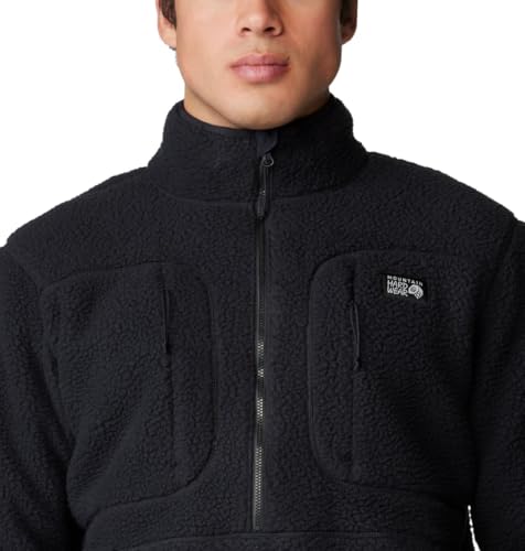 Image of Mountain Hardwear Men's HiCamp Fleece Pullover for Hiking, Travel, Backpacking, and Everyday Wear