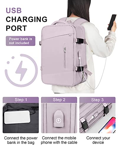 Mochila feminina grande, impermeável, escolar, para viagem, bagagem de mão, para trilha, esportes, n