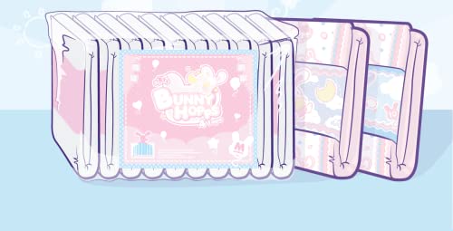 ABU BunnyHopps 4-Tape Adult Diapers - Pack of 10 (Large)