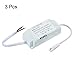 Tool parts 3pcs 8-12W 300mA LED Driver AC 85-265V Output 27-42V DC Male Connector