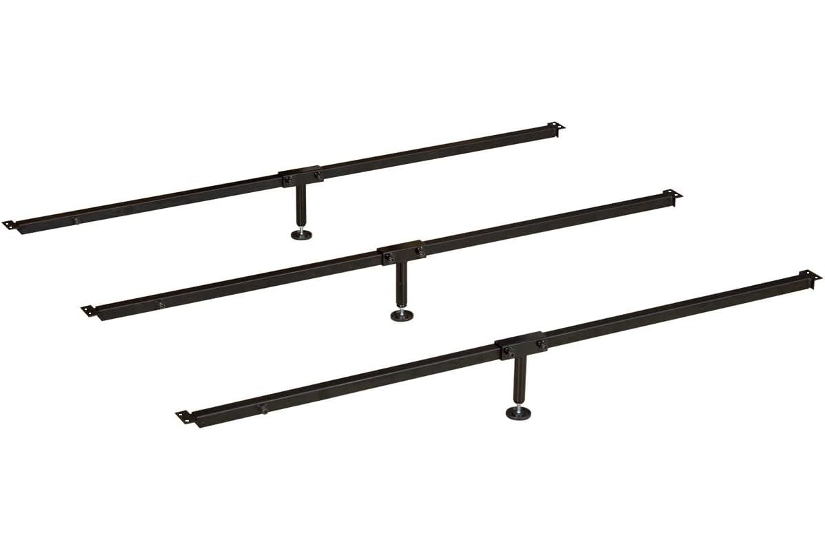 Hospitality Bed No Sag Mattress Slats - Center Support - Universal Size Adjusts from Full to Cal King