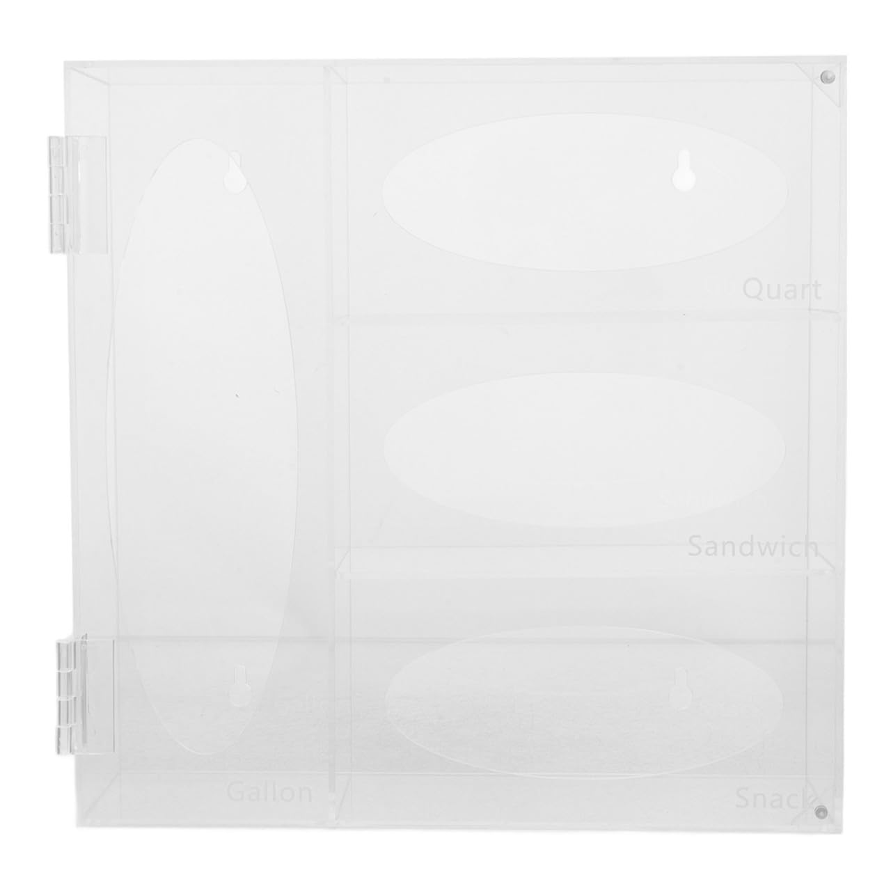 PRETYZOOM Dispenser Rapido Trasparente Guanti in Acrilico per e da Parete Design Minimalista Accesso per Ambienti Professionali e Laboratori