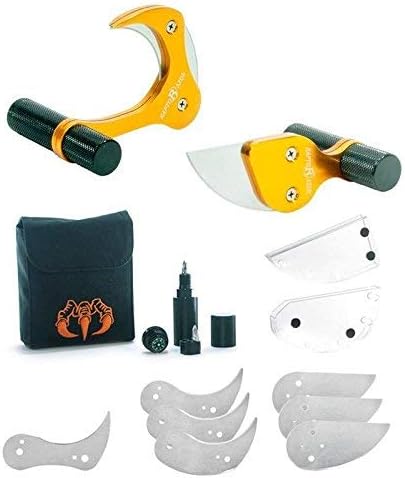 Raptorazor Big Game Skinner and Mano Hunting Knife Combo