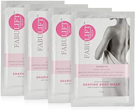 Body Advanced Formula Shaping Body Wrap with Collagen Firming Technology 4 x 100g