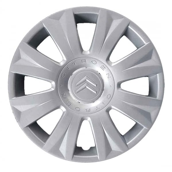 Kit di 4 copricerchi adattabili - per CITROEN C3 Picasso - diametro 15" - non originali