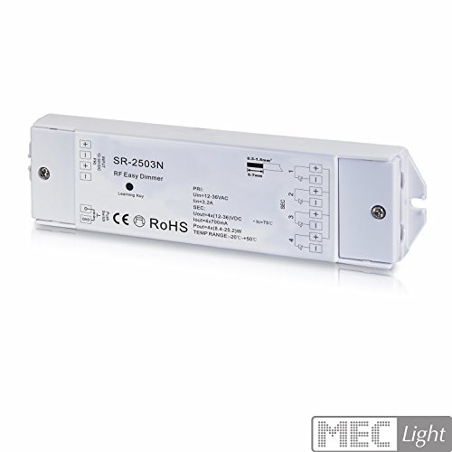 Mec de Light (RGBW) corriente constante 700u00a0mA LED Regulador Receptor (Sr de 1009fa7) para tira LED o 700u00a0mA bombilla (3u00a0W, LED)