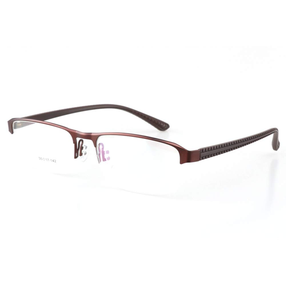 Metalowa półfelga fotochromowe okulary do czytania, unisex półoprawki okulary