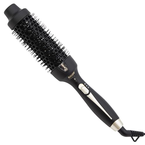 Image of Bauer Thermal Brush/Multi-Styler Hot Brush with Ionic Technology to Smooth and Shine / 38mm Barrel to Curl, Straighten and Detangle 38809