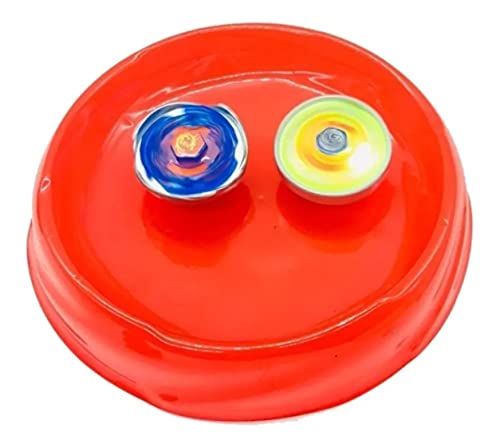 4 Beyblade Metal Led + Lançador + Arena Resistente