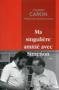 Paperback Ma singulière amitié avec Simenon [French] Book