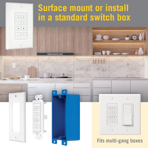Armacost Lighting Wireless Light Switch for CCT Tunable White LED Lights 523423 by Armacost Lighting - Image 4