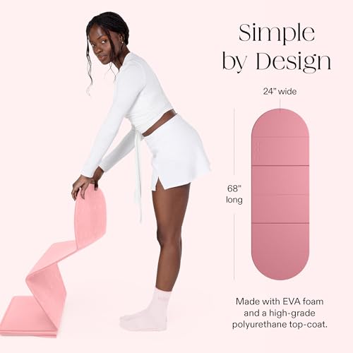 Bala Compact Foldable Yoga Mat, Non-Slip Exercise Mat for Home Workout by Bala - Used condition - Image 5