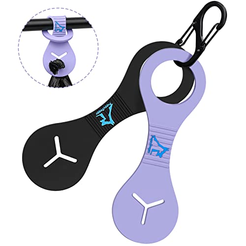 Image of Dog Poop Bag Holder for Leash Waste Bag Carrier Dog Poop Bag Dispenser for Walking Running Bicycle Accessory 2 Pieces