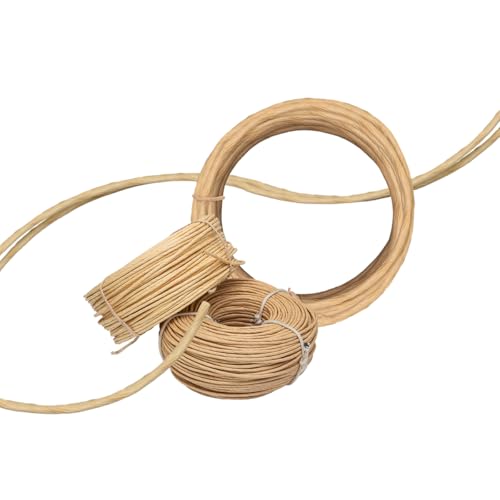 Fio Palha Da Índia Rattan Acabamento Tela Papel Vegetal 20mt (Natural)