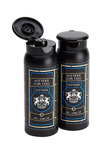 Dear Barber HAIR DUST STYLING POWDER - Matte Texturising Powder for Increased Volume & Strong Hold - Easy to Rework & Wash Out - 25g - Image 2