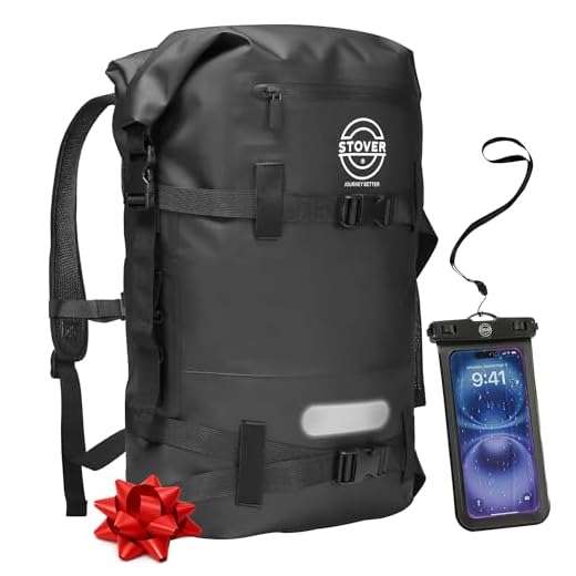 Heavy-Duty Waterproof Dry Backpack