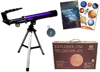 Qurious Space Kid's Explorer Telescope Gift Kit Eco Carry Case 1750 | Children