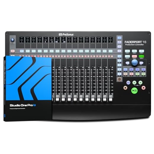 PreSonus FaderPort 16 Mixer Controlador de producción de 16 canales, 16 Faders