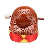 Wooden Fish Buddhist Ornaments Wooden Instrument Mallet Temple Block Drum Percussion Zen Drum for Ho