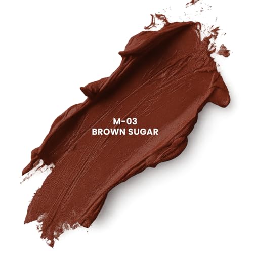Image of TEEN TEEN Color Life Nontransfer Crayon Lipstick | Matte Finish with Built-in Primer | Waterproof & Long Lasting Lip Color | Smudge-Proof, Fade-Resistant Formula | Brown Sugar, 2gm