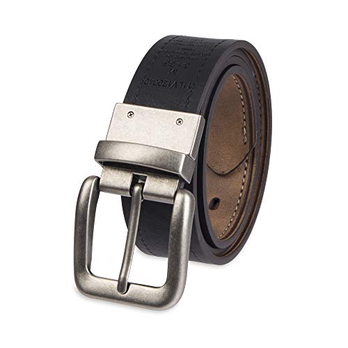 Image of Levi's Leather Men's Levis 40Mm Reversible Belt With Brushed Silver Buckle