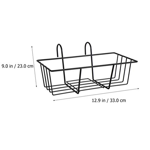 Yardwe Suporte para Vasos de Flores Pendurado para Plantador de Flores Com Ganchos 12. 99 Prateleira