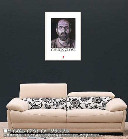 Chuck Close（チャック クロース） ポスター（フレーム含む） Chuck